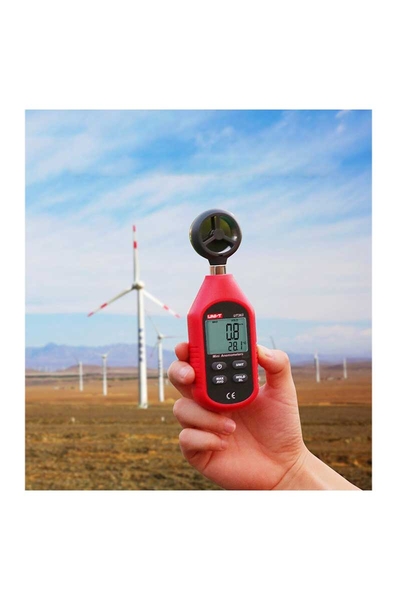 Unit UT363 Mini Dijital Rüzgar Hızı Ölçer Anemometre - Thumbnail