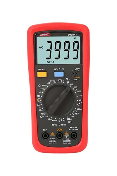Unit UT39A+ Dijital Multimetre Ölçü Aleti - Thumbnail