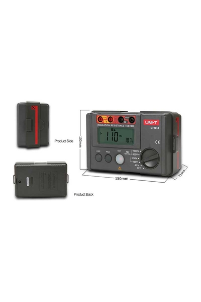 Unit UT501A Dijital İzolasyon Megeri Ölçü Aleti - Thumbnail