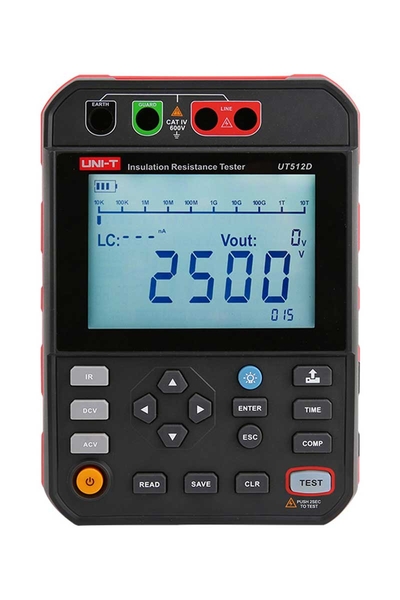 Unit - Unit UT512D 2.5kV Yalıtım İzolasyon Direnci Test Cihazı