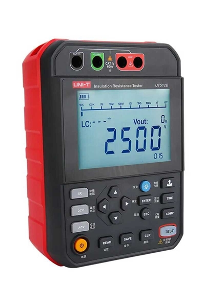Unit UT512D 2.5kV Yalıtım İzolasyon Direnci Test Cihazı - Thumbnail
