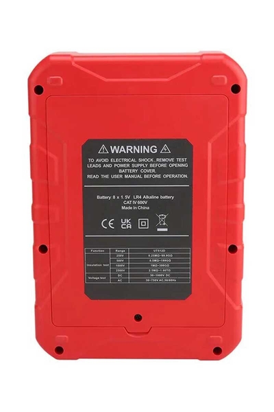 Unit UT512D 2.5kV Yalıtım İzolasyon Direnci Test Cihazı - Thumbnail