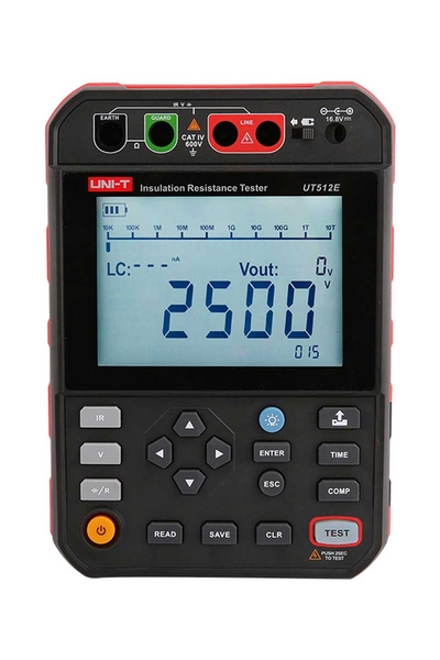 Unit - Unit UT512E 2.5kV Yalıtım İzolasyon Direnci Test Cihazı