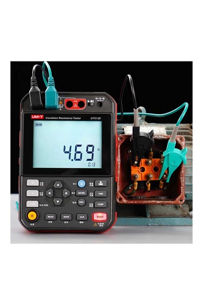 Unit - Unit UT512E 2.5kV Yalıtım İzolasyon Direnci Test Cihazı Unit UT512E 2.5kV Yalıtım İzolasyon Direnci Test Cihazı - Thumbnail