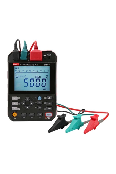 Unit UT513C 5kV Yalıtım İzolasyon Direnci Test Cihazı - Thumbnail