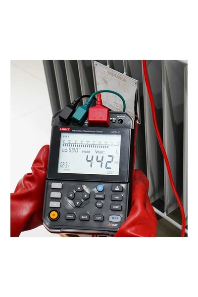 Unit UT513C 5kV Yalıtım İzolasyon Direnci Test Cihazı - Thumbnail