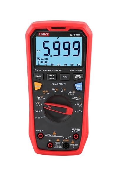 Unit UT61D+ 1000V True RMS Dijital Multimetre - Thumbnail