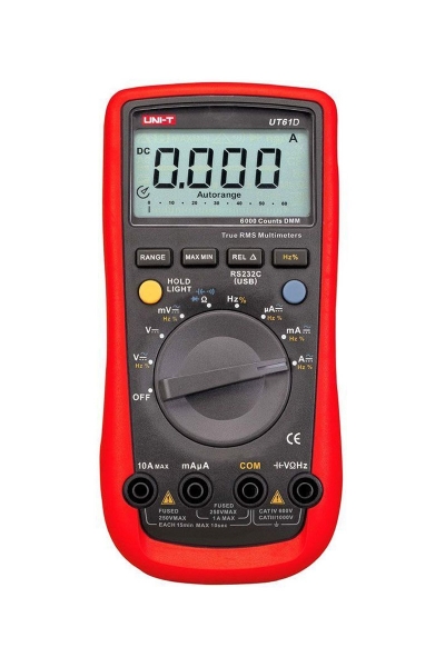 Unit UT61D True RMS Bilgisayar Bağlantılı Multimetre
