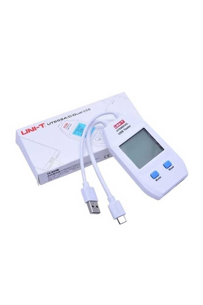 Unit UT658DUAL Çift Çıkışlı Usb Akım Gerilim Test Cihazı - Thumbnail