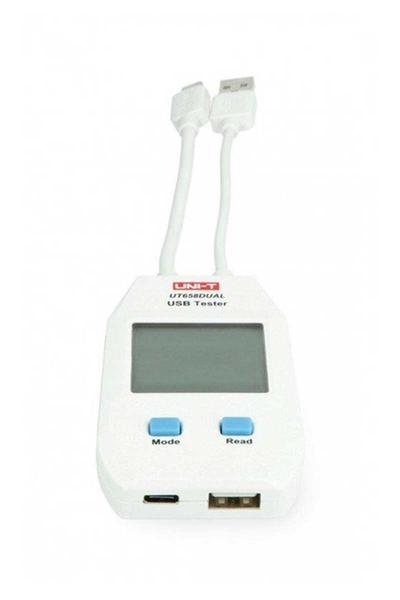 Unit UT658DUAL Çift Çıkışlı Usb Akım Gerilim Test Cihazı - Thumbnail
