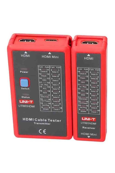 Unit - Unit UT681HDMI Hdmı Kablo Test Cihazı Unit UT681HDMI Hdmı Kablo Test Cihazı - Thumbnail