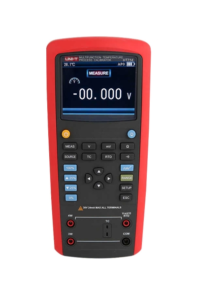 Unit - Unit UT714 Dijital Çok Fonksiyonlu Sıcaklık Proses Kalibratörü Unit - Unit UT714 Dijital Çok Fonksiyonlu Sıcaklık Proses Kalibratörü