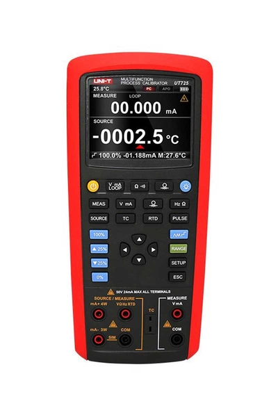 Unit - Unit UT725 Çok Fonksiyonlu Proses Kalibratörü