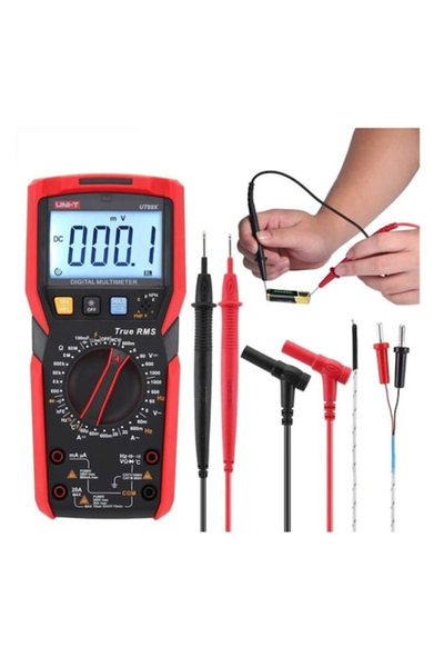 Unit - Unit UT89X Yüksek Hassasiyetli Dijital Multimetre Ölçü Aleti Unit UT89X Yüksek Hassasiyetli Dijital Multimetre Ölçü Aleti - Thumbnail