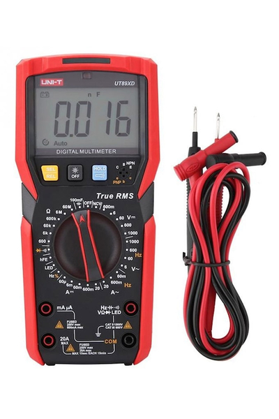 Unit UT89XD Otomatik Arka Işıklı Dijital Multimetre Ölçü Aleti - Thumbnail