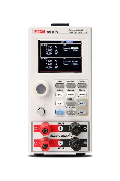 Unit - Unit UTL8212+ Çift Kanal Dc Elektronik Yük Test Cihazı