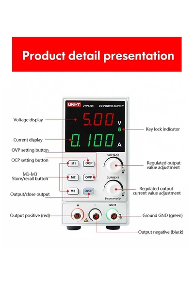 Unit UTP1306 Anahtarlamalı DC Güç Kaynağı - Thumbnail