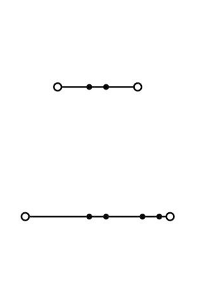 Wago 2000-2204 50 Adet 1.5mm2 2 Katlı Mavi 2 İletkenli Ray Klemens - Thumbnail