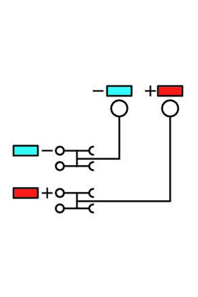 Wago 2000-5352 15 Adet 2.5-4mm2 3 İletkenli Sensör Besleme Klemensi - Thumbnail