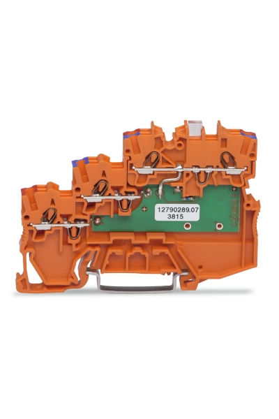 Wago 2000-5372/1102-953 15 Adet 3 İletkenli Sensör Besleme Klemensi Ledli