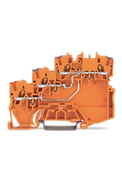 Wago - Wago 2000-5372 15 Adet 1.5mm2 3 İletkenli Sensör Besleme Klemensi