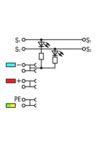 Wago 2000-5410/1102-950 50 Adet 1.5mm2 PNP 4 İletkenli Sensör Klemensi - Thumbnail