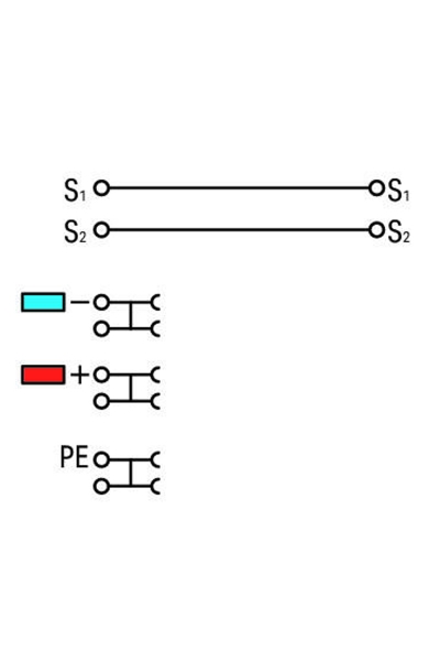 Wago 2000-5410 50 Adet 1.5mm2 4 İletkenli Sensör Klemensi - Thumbnail