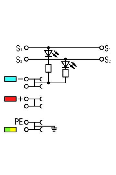 Wago 2000-5417/1102-950 50 Adet 1.5mm2 PNP 4 İletkenli Sensör Klemensi - Thumbnail