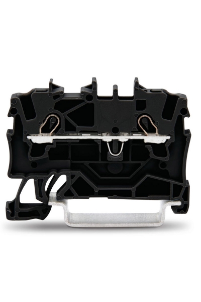 Wago - Wago 2001-1205 100 Adet 2.5mm2 Siyah 2 İletkenli Ray Klemens