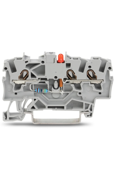 Wago - Wago 2001-1321/1000-434 100 Adet 1.5-2.5mm2 1 Giriş 2 Çıkış Ledli Klemens