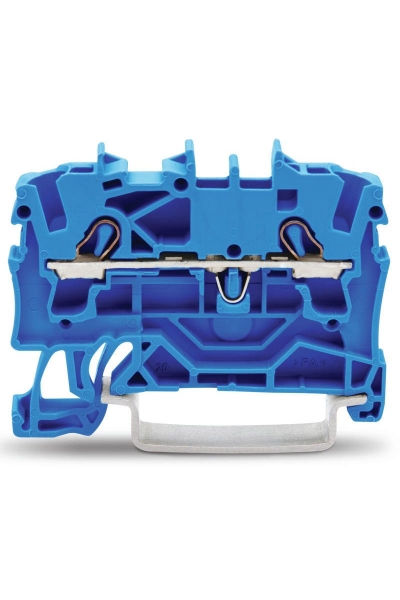 Wago 2002-1204 100 Adet 4mm2 Mavi 2 İletkenli Ray Klemens - Thumbnail