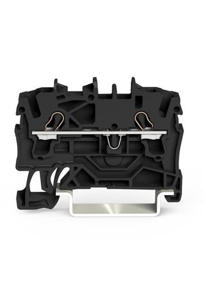 Wago - Wago 2002-1205 100 Adet 4mm2 Siyah 2 İletkenli Ray Klemens