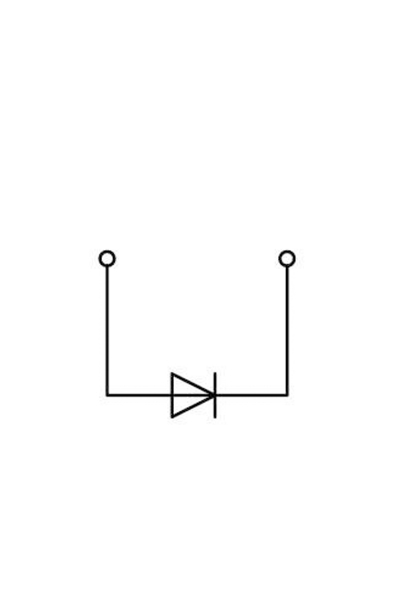 Wago 2002-1211/1000-410 100 Adet 2.5-4mm2 1 Giriş 1 Çıkış Diyotlu Klemens - Thumbnail