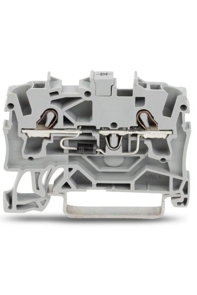 Wago - Wago 2002-1211/1000-410 100 Adet 2.5-4mm2 1 Giriş 1 Çıkış Diyotlu Klemens