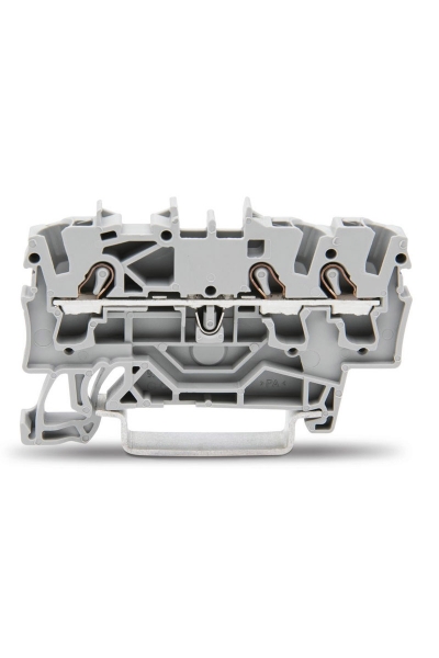 Wago 2002-1301 100 Adet 4mm2 Gri 3 İletkenli Ray Klemens - Thumbnail