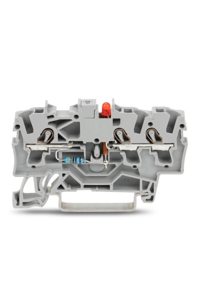 Wago - Wago 2002-1321/1000-434 100 Adet 2.5-4mm2 1 Giriş 2 Çıkış Ledli Klemens