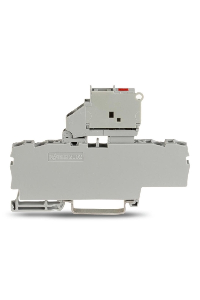 Wago - Wago 2002-1811/1000-836 50 Adet 2.5-4mm2 110-250V Ledli Sigortalı Klemens