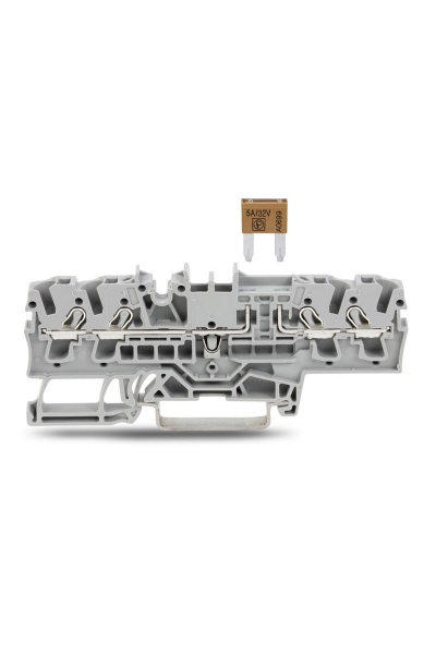 Wago - Wago 2002-1881 50 Adet 2.5-4mm2 Otomotiv Tipi Sigortalı 4 İletkenli Klemens