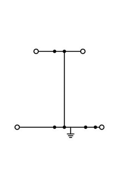 Wago 2002-2207 50 Adet 2.5-4mm2 PE 2 Katlı 4 İletkenli Topraklamalı Ray Klemens - Thumbnail