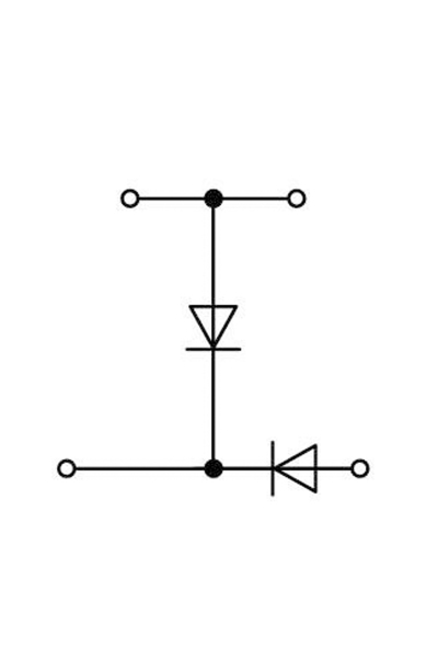 Wago 2002-2214/1000-491 50 Adet 2.5-4mm2 2 Diyotlu Klemens - Thumbnail
