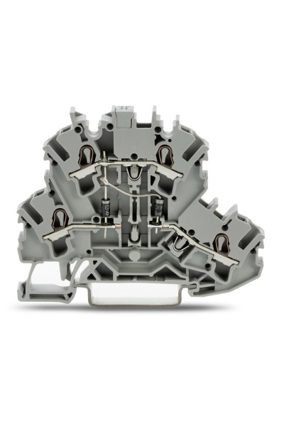 Wago - Wago 2002-2214/1000-489 50 Adet 2.5-4mm2 2 Diyotlu Klemens