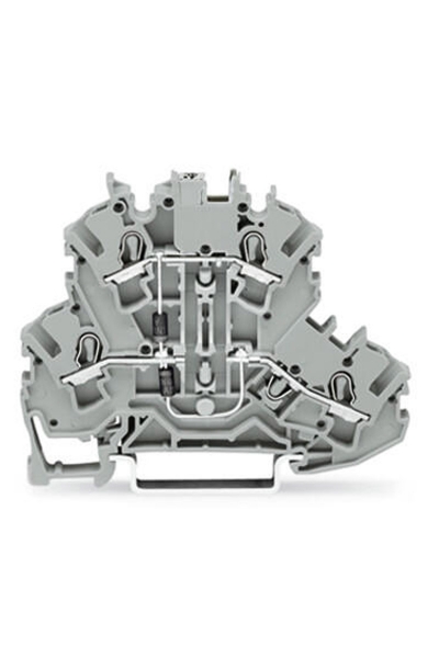 Wago - Wago 2002-2214/1000-492 50 Adet 2.5-4mm2 2 Diyotlu Klemens