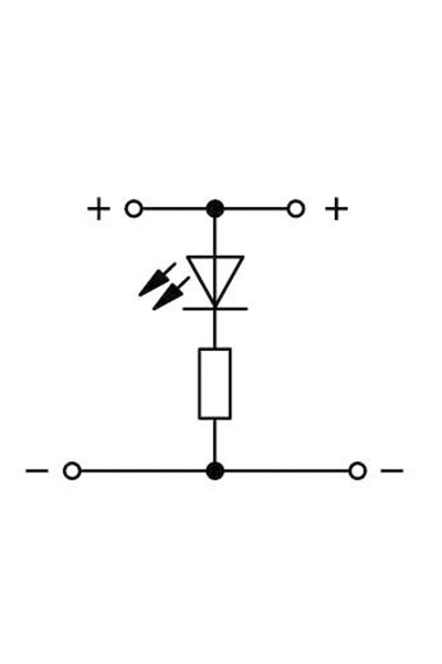 Wago 2002-2221/1000-413 50 Adet 2.5-4mm2 Ledli Klemens - Thumbnail