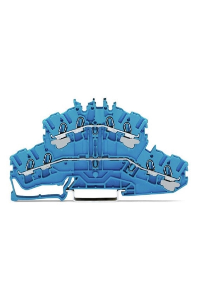 Wago - Wago 2002-2404 50 Adet 2.5-4mm2 N/N 2 Katlı 4 İletkenli Ray Klemens Wago - Wago 2002-2404 50 Adet 2.5-4mm2 N/N 2 Katlı 4 İletkenli Ray Klemens