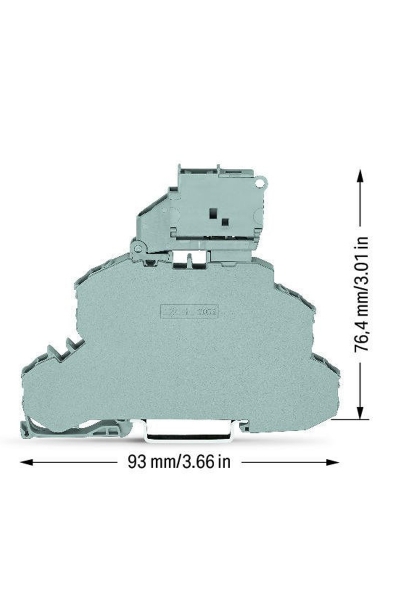 Wago 2002-2611 25 Adet 2.5-4mm2 L/L Sigortalı Klemens - Thumbnail