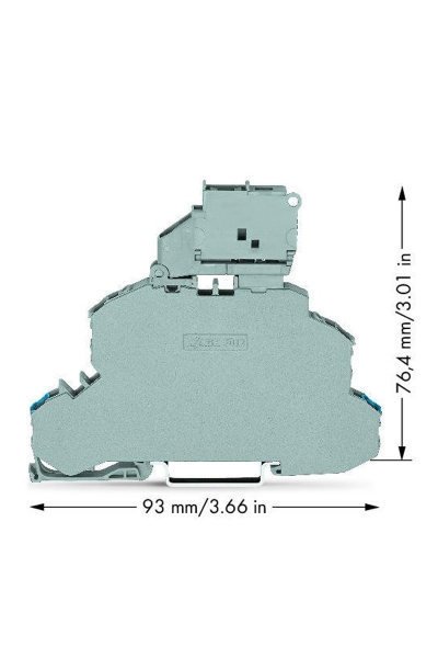 Wago 2002-2612 25 Adet 2.5-4mm2 N/L Sigortalı Klemens - Thumbnail