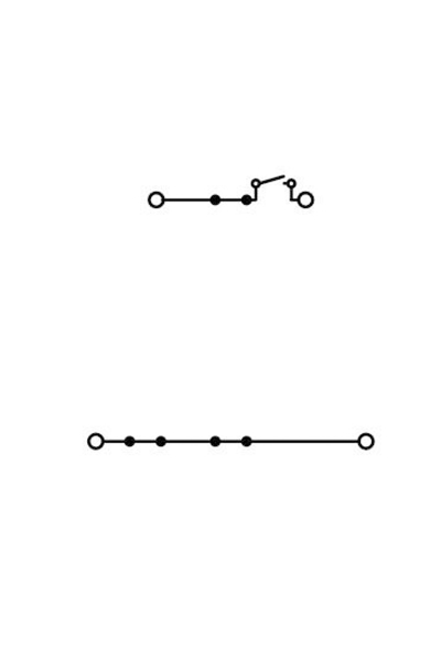 Wago 2002-2671 50 Adet 2.5-4mm2 Gri L/L 2 Katlı Üst Ayırıcı Klemens - Thumbnail