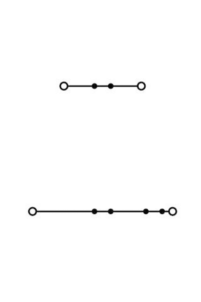 Wago 2002-2701 50 Adet 2.5-4mm2 L/L Köprülenebilir 2 Katlı Ray Klemens - Thumbnail