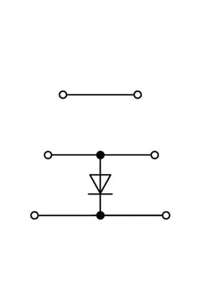 Wago 2002-3211/1000-676 50 Adet 2.5-4mm2 1 Diyotlu Klemens - Thumbnail