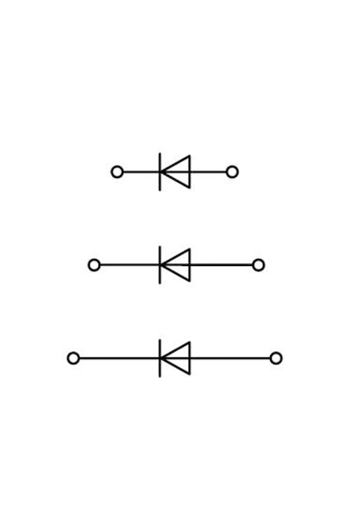 Wago 2002-3212/1000-673 50 Adet 2.5-4mm2 3 Diyotlu Klemens - Thumbnail